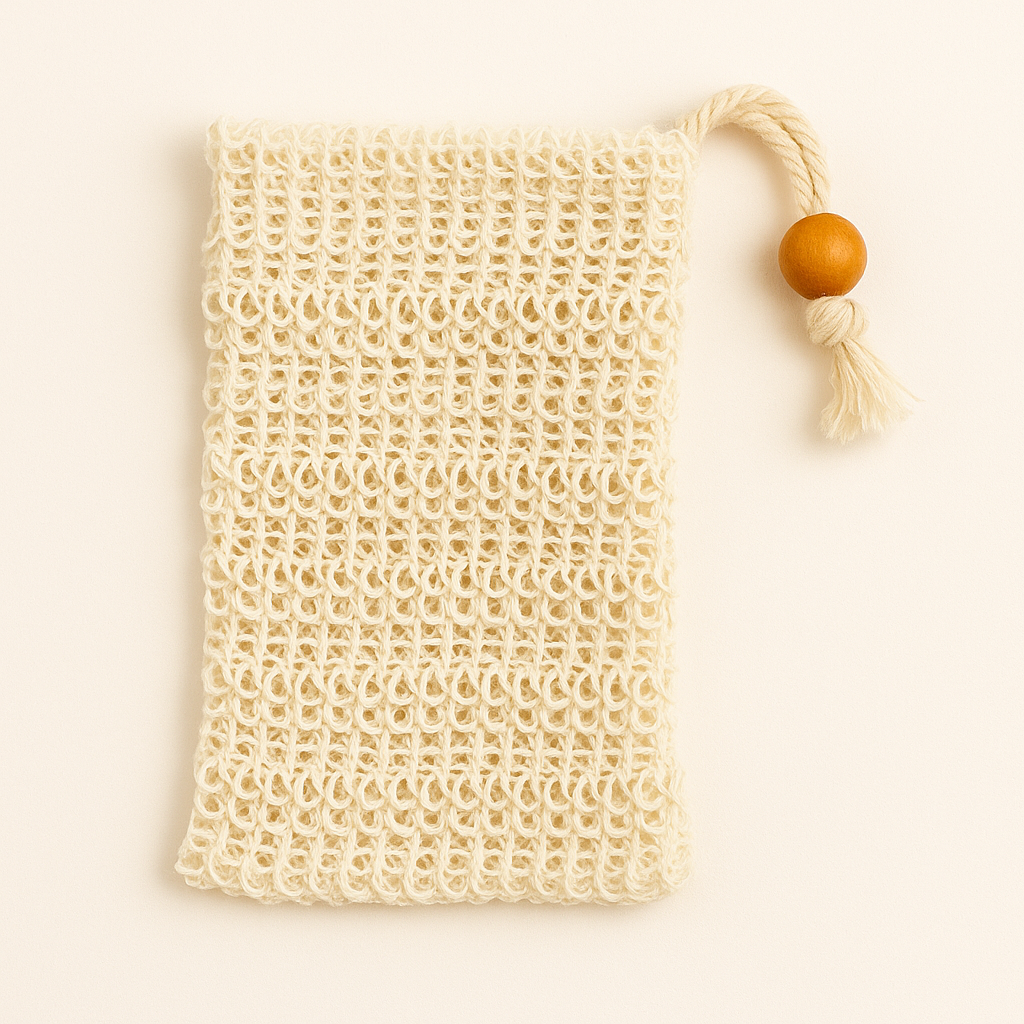 Sisal Soap Saver Bag - Natural Soap Saver Bag