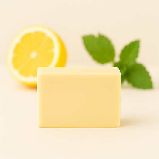 Lemon Mint Tranquility – Natural Citrus & Peppermint Bar Soap